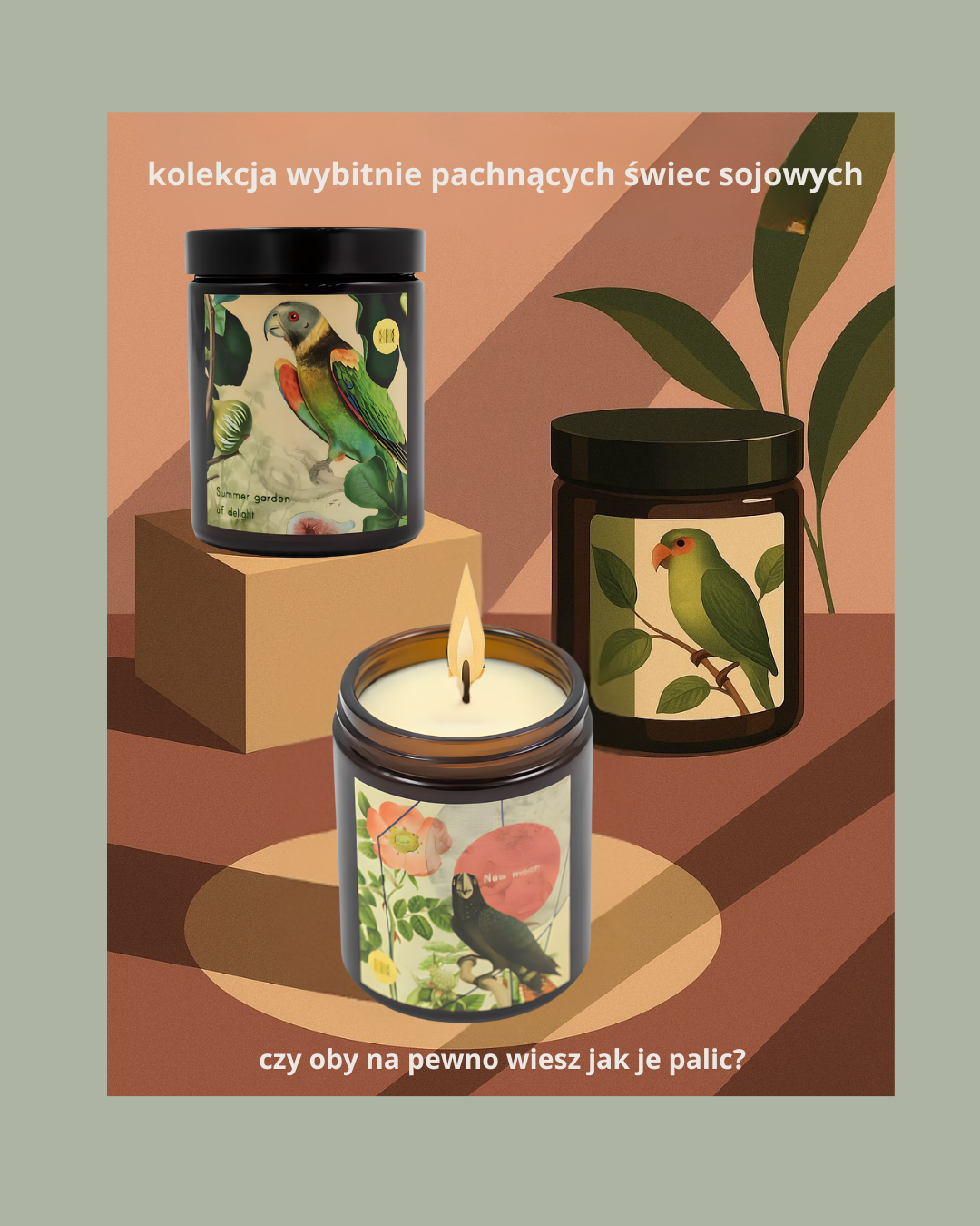 Jak najefektywniej palić świece sojowe i kadzidła?