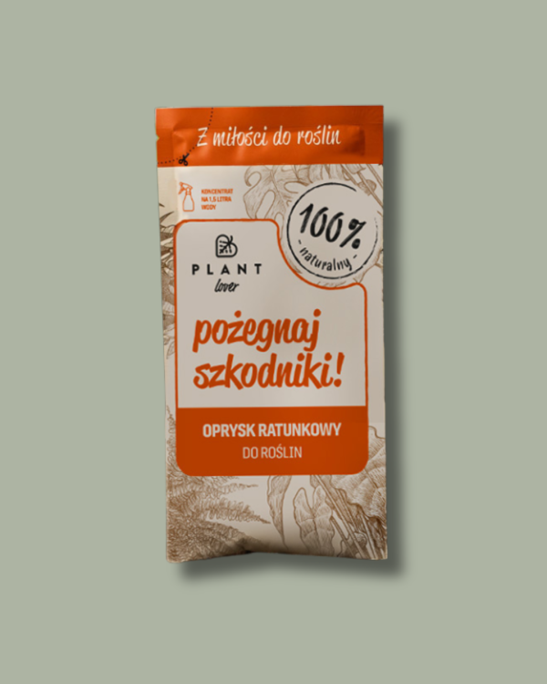 Pożegnaj szkodnik - oprysk ratunkowy do roślin