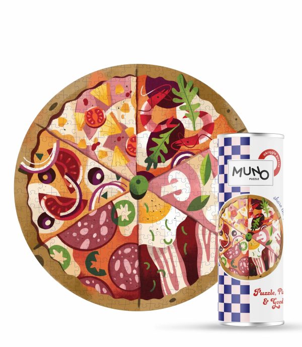 Pizza puzzle okrągłe